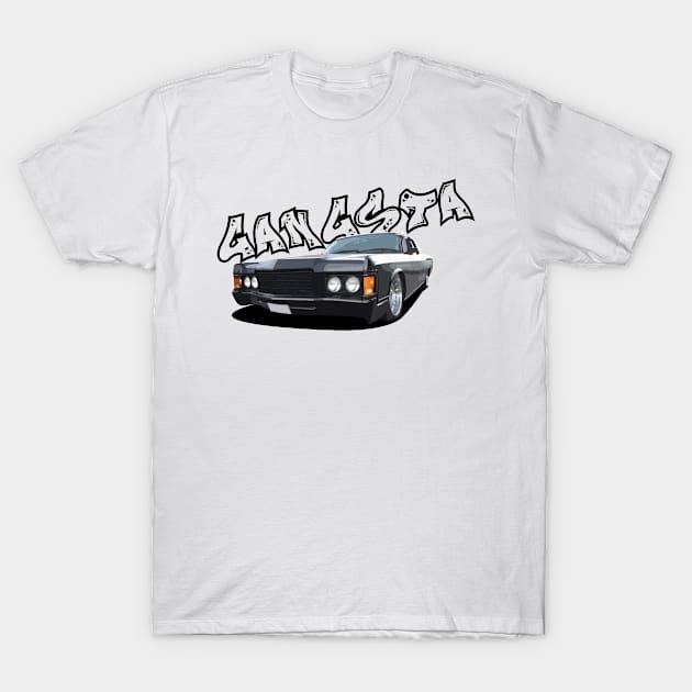 Gangsta Car T-Shirt by PaunLiviu